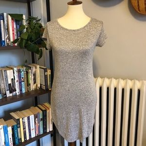 Grey T-Shirt Dress